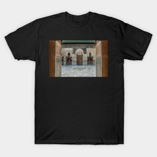 Madrasa Bou Inania in Fez, Morocco T-Shirt